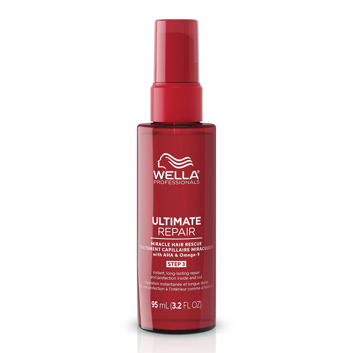 Wella Professionals Ultimate Repair Miracle Hair Rescue | Luxurious Leave-In Treatment | Long-Lasting Repair & Protection | For All Hair Types | 3.2 fl oz
