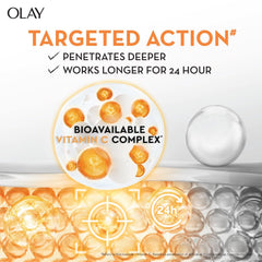 Olay Super Serum: Luminous Serum With Niacinamide + Vitamin C For Even & Glowing Skin, Sulphate & Parbene Free, 30 ML