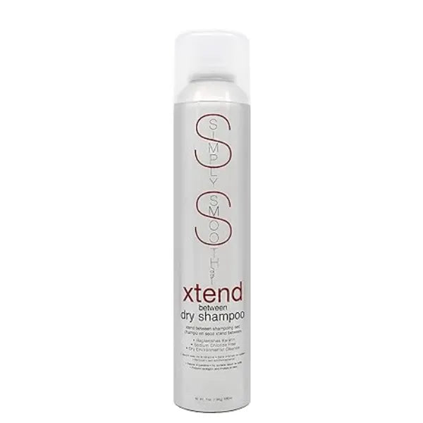 SIMPLY SMOOTH Xtend Between Dry Shampoo | Refresh, Revitalize & Absorb Oil In-Between Washes | Rid Hair Of Impurities & Cleanse For A Quick Perk Up | No White Residue | Talc & Benzene Free | 10 Oz