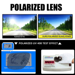 Sunglasses Mens Womens Polarised Sunglasses UV Protection Sunglasses metal frame Ultra Light for Driving Travel Fishing Running Outdoor Eyewear Sun glasses