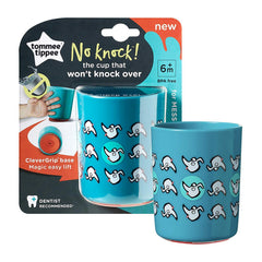Tommee Tippee No Knock Cup Dog Blue, 190 ml (Pack of 1), Medium