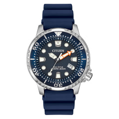 Citizen Promaster Dive Eco-Drive Watch, 3-Hand Date, ISO Certified, Luminous Hands and Markers, Rotating Bezel