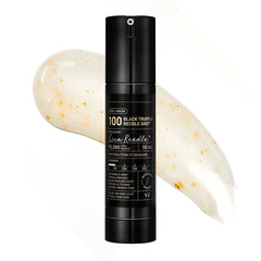 VT Cosmetics Black Truffle Reddish Shot 100 Serum, Luxury Micro-Specailles Serum with 24K Gold for Skin Elasticity, Deep Nourishment, Exfoliation, and Smooth Glass Skin, Korean Skin Care, 1.7 oz