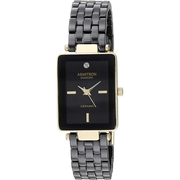 Armitron Women's Diamond Ceramic Bracelet Watch