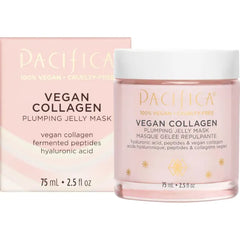 Pacifica Vegan Collagen Plumping Jelly Mask – Overnight Hydrating Face Mask with Vegan Collagen, Squalane & Hyaluronic Acid, Deep Moisture for Plump, Dewy Skin, Glass Skin Glow, Clean Beauty Skincare