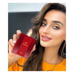 RAYAN Oud Petals Women Perfume – Rose Garden on Musk and Oud Eau De Parfum - Long Lasting Perfume for Women – Bergamot, Rose, Arabian Jasmine, Musk, & amp Oud - Ideal Gift for All Occasions - 100mL