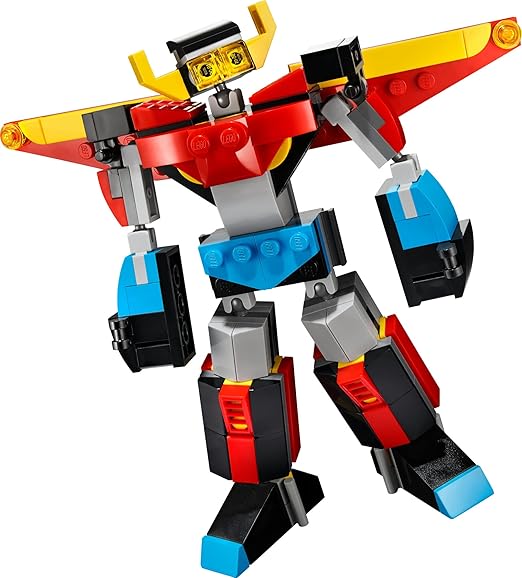 LEGO Creator 3in1 Super Robot 31124 Building Toy Set for Kids, Boys, and Girls Ages 6+ (159 Pieces)