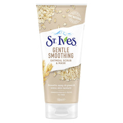 ST. Ives 170ml Gentle Smoothing Oatmeal Scrub & Mask, 170 ml (Pack of 1)
