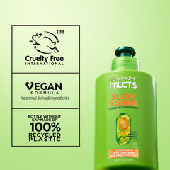 Garnier Fructis Sleek & Shine Intensely Smooth Leave-In Conditioning Cream, 10.2 Ounce