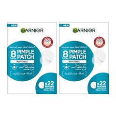 GARNIER SKINACTIVE FAST CLEAR 8 HOURS INVISIBLE PIMPLE PATCH (Pack of 2)