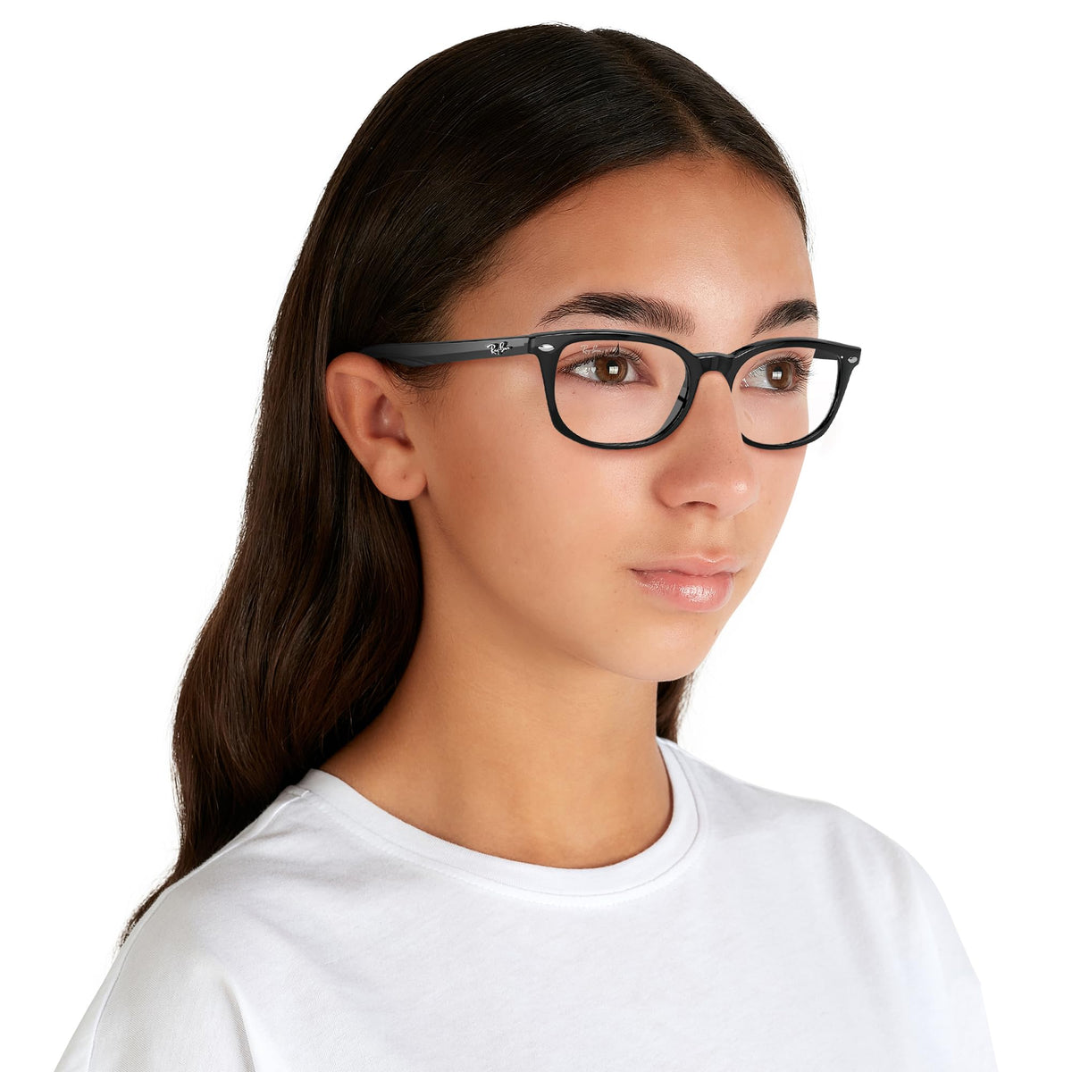 Ray-Ban Junior Kids' RY1601 Square Prescription Eyeglass Frames