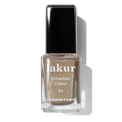LONDONTOWN lakur Nail Polish Gel Like Shine, Long Lasting Color, Strengthens & Hydrates Nails with 21+ Free Clean Formula and Pro-Contour Brush, You're Golden, 0.4 Fl Oz