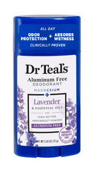 Dr Teal's Lavender Aluminum Free Deo, 75g