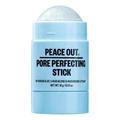 PEACE OUT Pore Perfecting Stick With Kaolin Clay to Clear Clogged Pores, Exfoliating Face Cleanser with Glycolic and Salicylic Acids, Draw Out Dirt & Oil (0.53 oz)