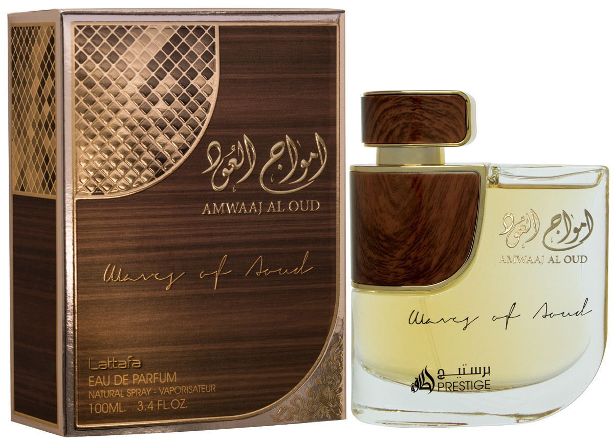 Amwaj Al Oud By Lattafa, Perfume for Men and Women - Eau de Parfum, 100 ml