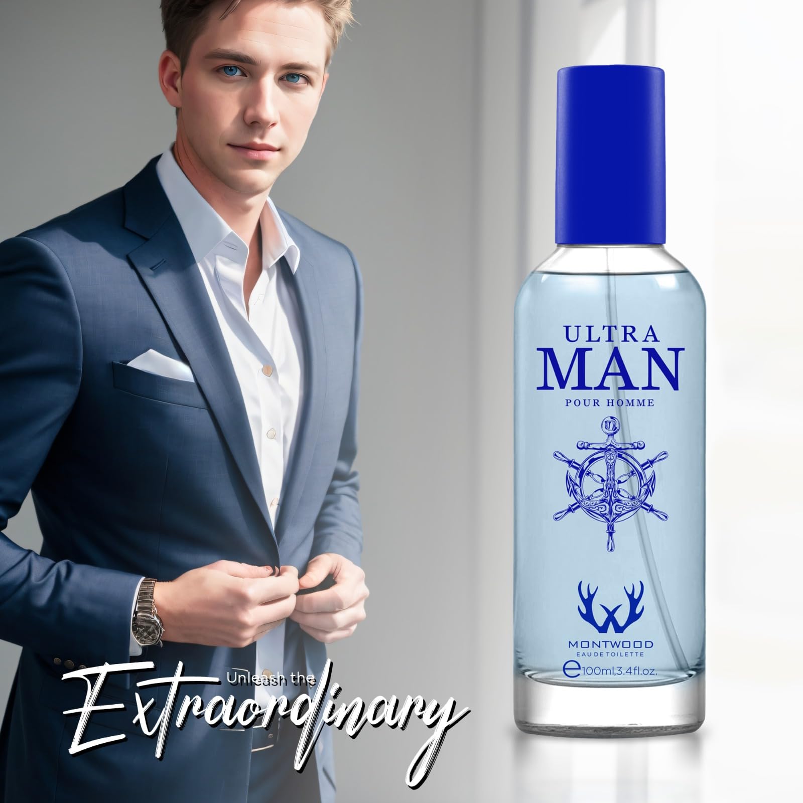 Montwood Ultra Man Pour Homme: Eau de Toilette Pour Homme | Perfume for Men 100ml