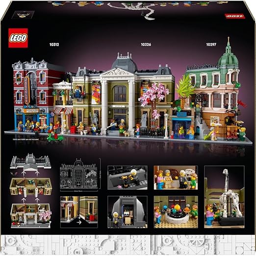 LEGO Icons Natural History Museum Set, Model Kit for Adults to Build, Creative Gift Idea for Men, Women, Him or Her, plus Lovers of Museums & Dinosaurs, Addition to the Modular Buildings Range 10326