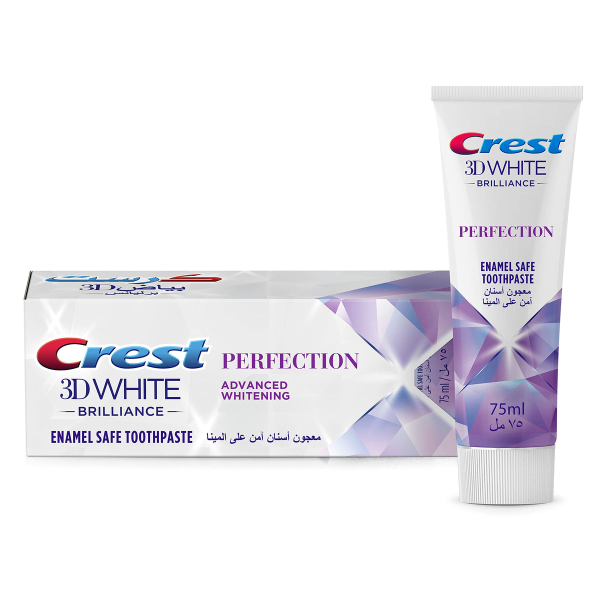 Crest 3D White Brilliance Perfection Whitening Toothpaste - 75mL