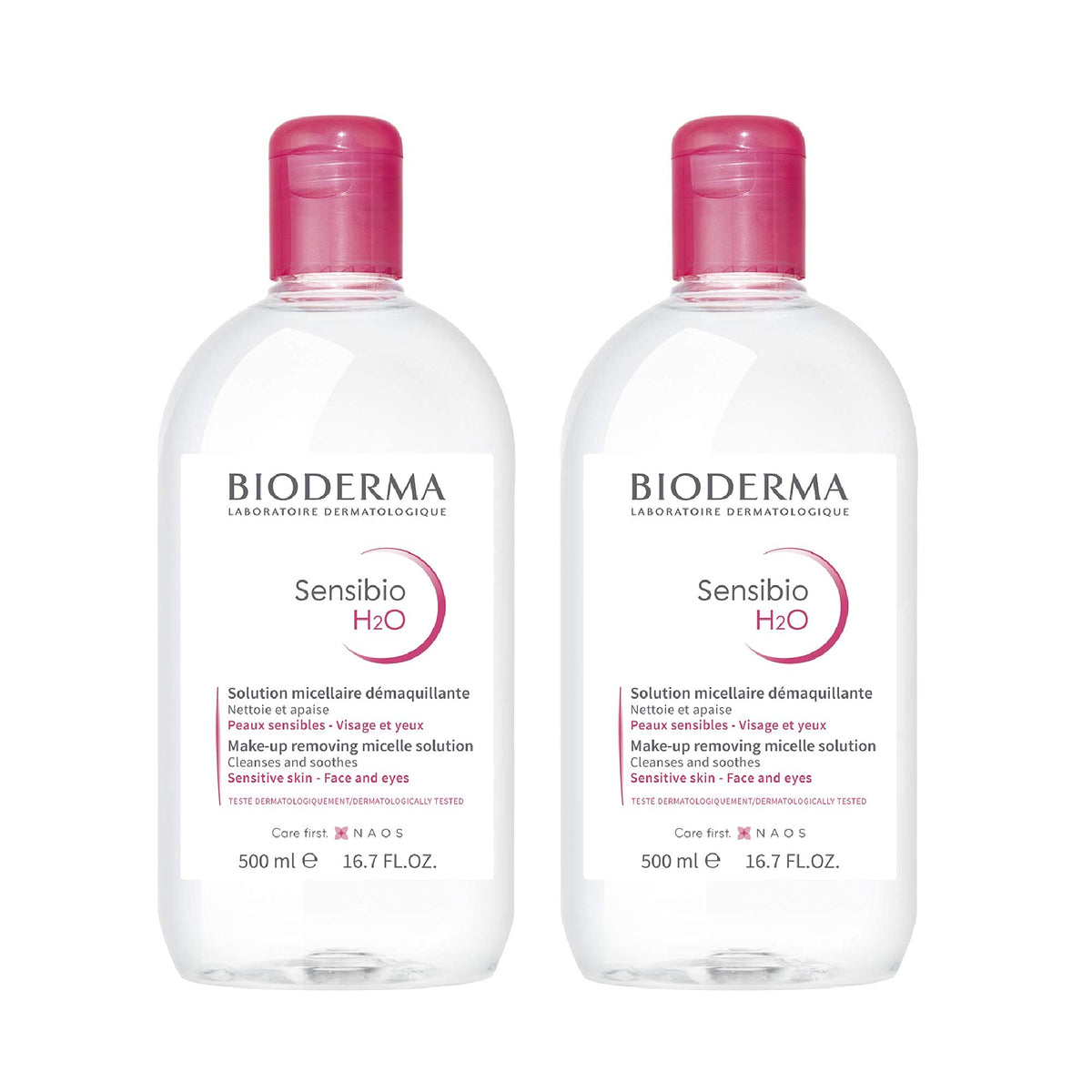 Bioderma - Sensibio H2O - Micellar water makeup remover, 33.4 Fl Oz