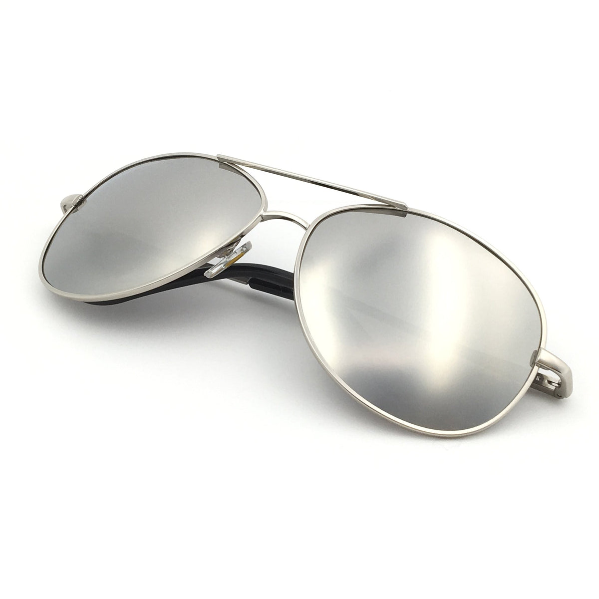J+S Premium Military Style Classic Aviator Sunglasses, Polarized, 100% UV protection