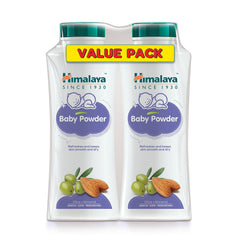 Himalaya Baby Powder | No Parabens, Phthalates & Synthetic Colors a Soft & Gentle Powder- 425g Twin Pack