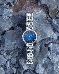 Citizen Women's Analogue Eco-Drive Watch with a Stainless Steel Band