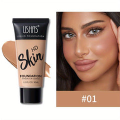 Matte Liquid Foundation,30 Ml Soft Matte Face Foundation Makeup - Makeup Practice Face for a Naturally Perfect Look, Matte Oil Control Foundation for All Skin Types