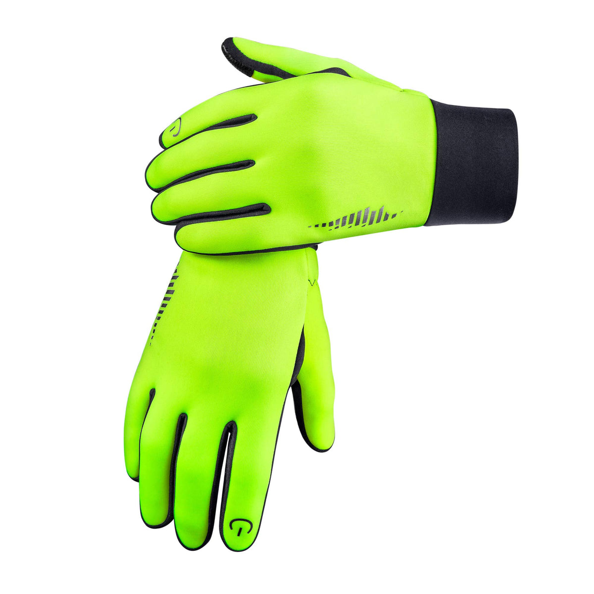 SIMARI Winter Gloves Men Women Touch Screen Glove Cold Weather Warm Gloves Freezer Work Gloves Suit for Running Driving Cycling Working Hiking 102 - Light Lime
