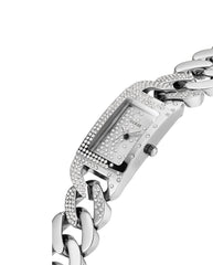 GUESS Crystal Chain Watch