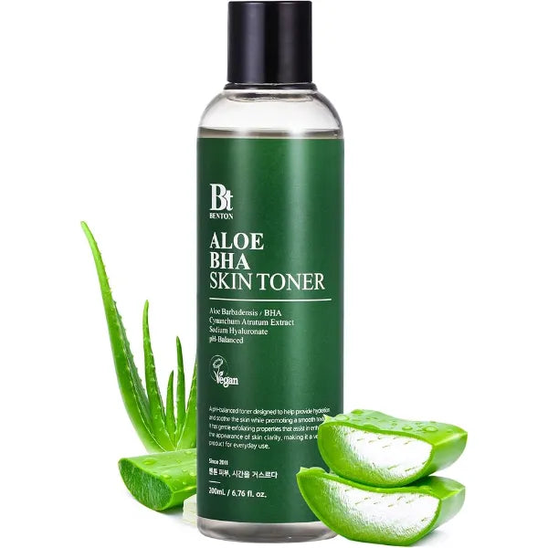 BENTON Aloe Skin Toner Hydrating Face Toner for Oily & Dry Skin (6.76 fl. oz. / 200ml)