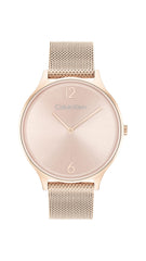 Calvin Klein TIMELESS MESH 38MM Women's Watch, Analog - Gold