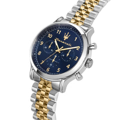 Maserati Epoca HerrenuhrLIMITED Edition, Chronograph, Quarzwerk - R8873618029 - silver and gold