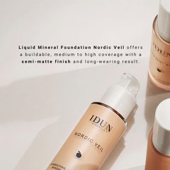 Idun Minerals Nordic Veil Foundation - 306 Freja For Women 0.88 Oz