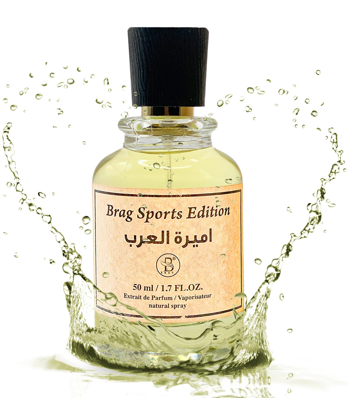 B BRAG SPORTS AMEERAT AL ARAB 50ml Extrait De Parfum Spray | Best Long-lasting Men’s and Women’s Fragrances | Ideal Essence for Special Occasions | Arabic Perfumes | عود | عطر