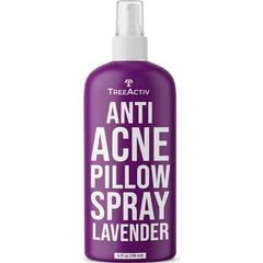 TreeActiv Anti-Acne Pillow Spray, 4 fl oz, Lavender Sleep Spray, Pure Lavender Essential Oil Air Freshener, Pillow Linen Spray for Bedding, Aromatherapy, 1000 Sprays