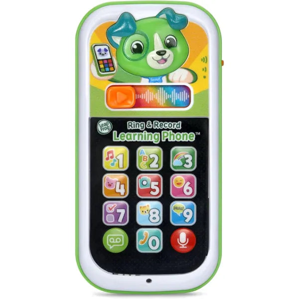 LeapFrog Scout's Ring and Record Learning Phone, Infant Pretend Play Toy