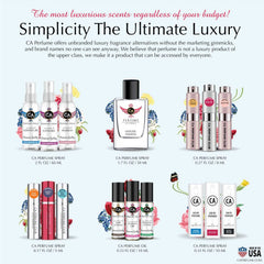 CA Perfume Club Our Version of Bright Crystal Travel Sample Size Refillable Atomizer Replica Designer Fragrance Eau de Parfum/Cologne Sprayer (0.27 Fl Oz/ 8ml)