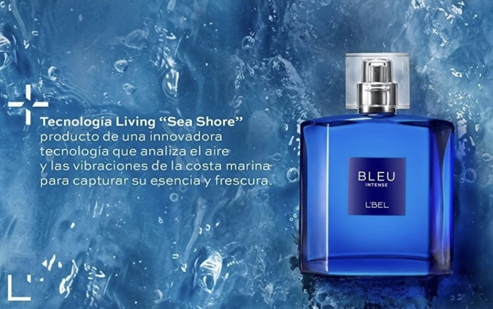 L'bel BLEU INTENSE 100ml - Fragrance for Men Eau de Toilette