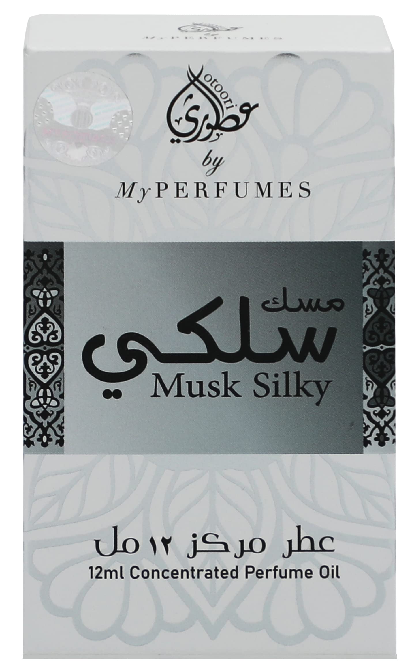 My Perfumes MUSK SILKY from OTOORI Non Alcoholic Attar or Concentrated Perfume Oil for Men and Women, 12ml