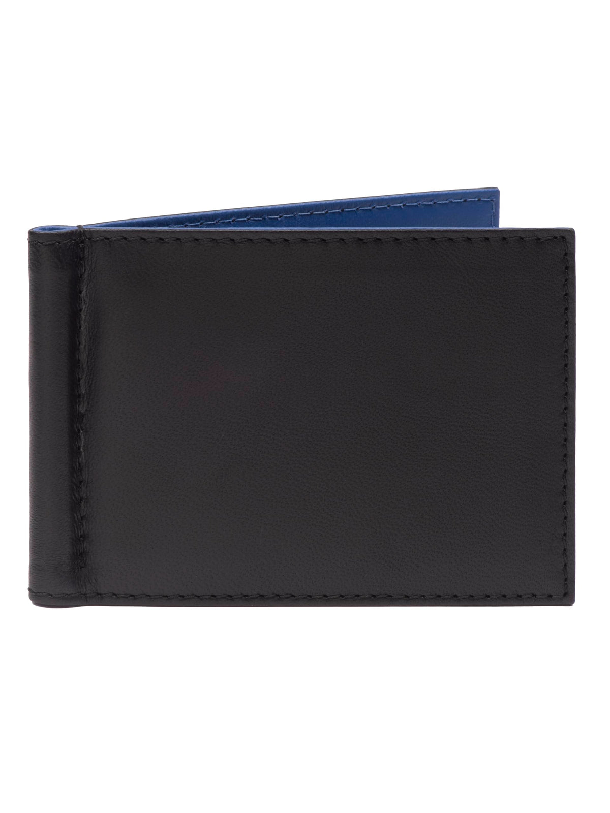 Eagle RFID Money Clip Wallet | Handcrafted New Zealand Leather Wallet | | 6 Card Holder Slots & Cash Clip | Minimalist wallet with Ultra-Slim design | Ultra-soft & Luxurious (Black Indigo)