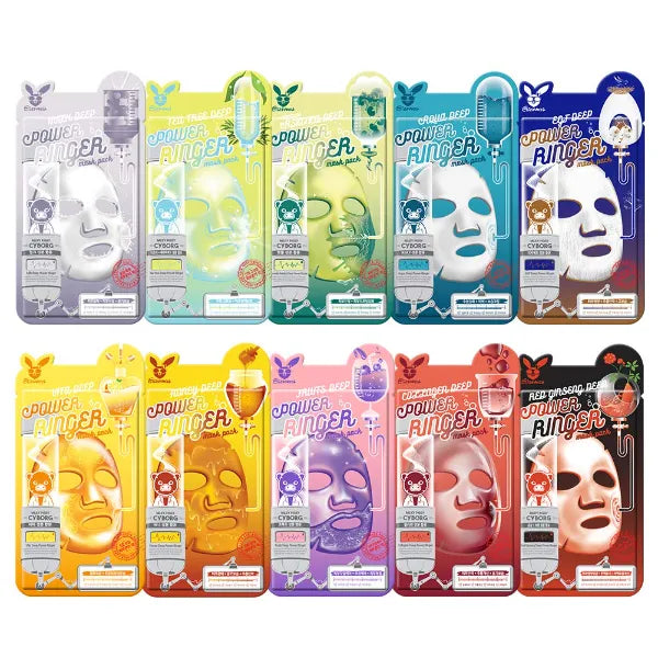 Elizavecca Deep Power Ringer 10 Type Mask Packs, korean beauty
