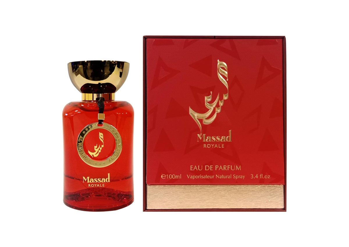 Al Wataniah Perfume 100ML - Massad Royale | Opulent Fragrance for Men