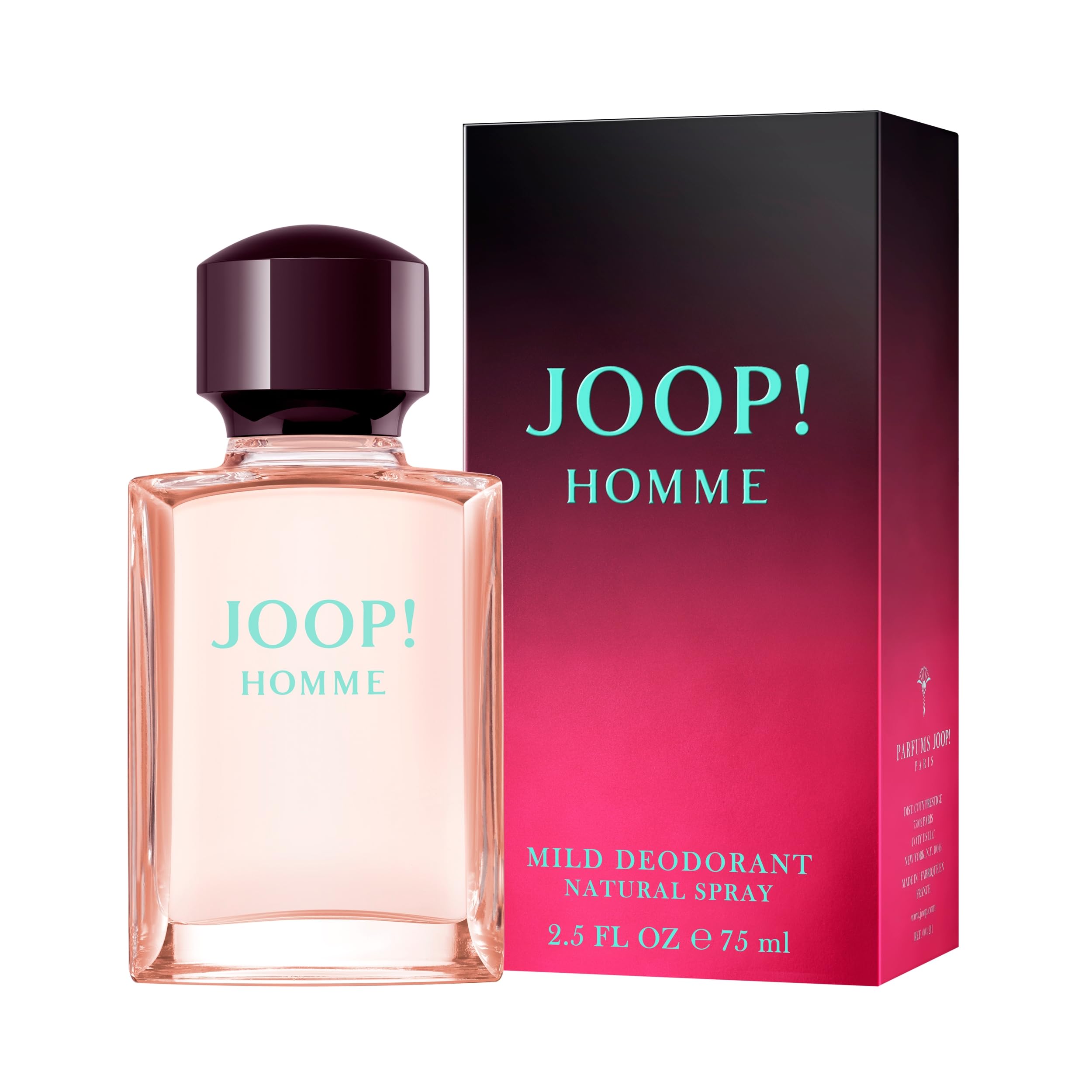 Joop! Mild Deodorant For Men, 2.5 Oz