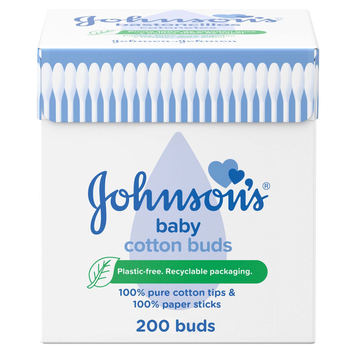 Johnson’s Baby Cotton Buds, 200 Counts
