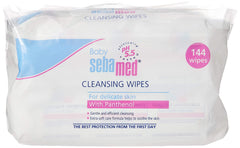 Sebamed Baby Wet Wipes, 72 x 2 Duo Pack