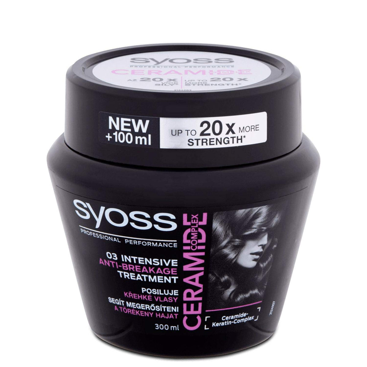 Syoss Hair Mask 03 Intensive Anti-Breakage Treatment, Ceramide Complex - 300ml