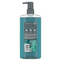 DOVE MEN + CARE Body Wash Eucalyptus + Cedar Oil to Rebuild Skin in the Shower with Plant-Based Cleansers and Moisturizers 26 oz