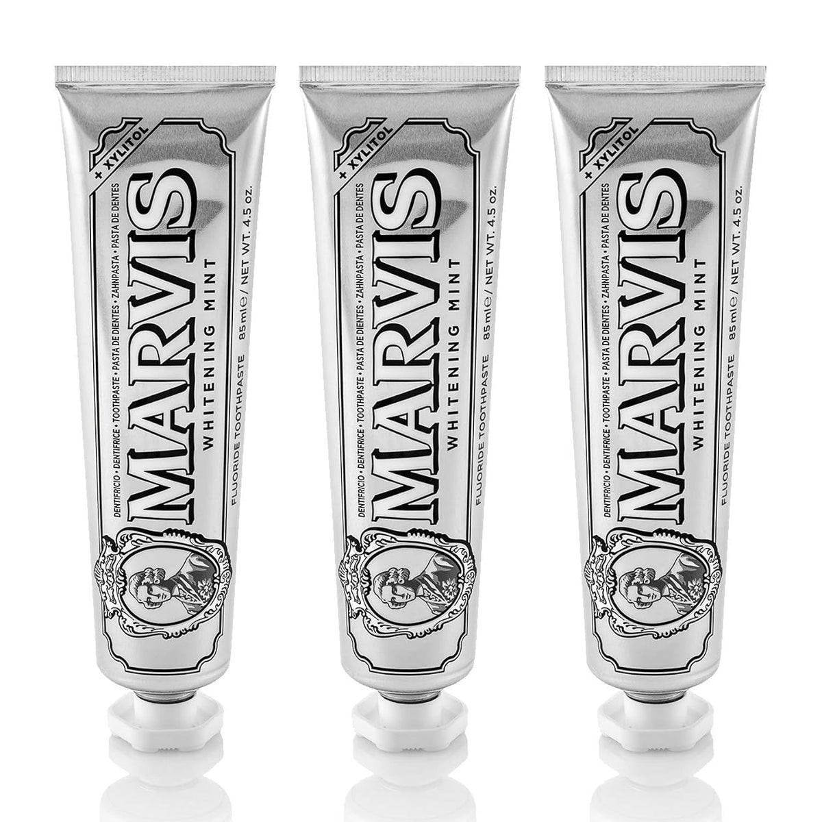 Marvis Inscape Data Whitening Mint Toothpaste Trio - 85ml (Pack of 3)
