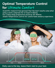 BeMyLady 16Pcs Heated Eye Masks for Dry Eyes Self Heating Eye Mask Relief Eye Fatigue Hot Sleep Masks Heated Eye masks for sleeping,Dry Eyes,Travel Essentials,Bedroom Accessories,Idea Gifts(Unscented)