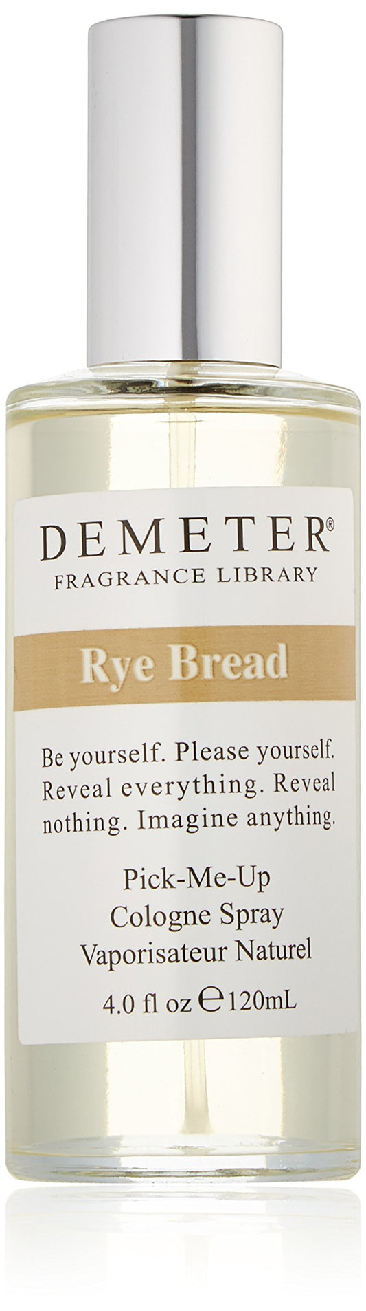 Demeter Cologne Spray for Women, Rye Bread, 4 Ounce